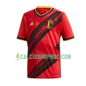 Belgio Maglia Prima Euro 2020 Manica Corta